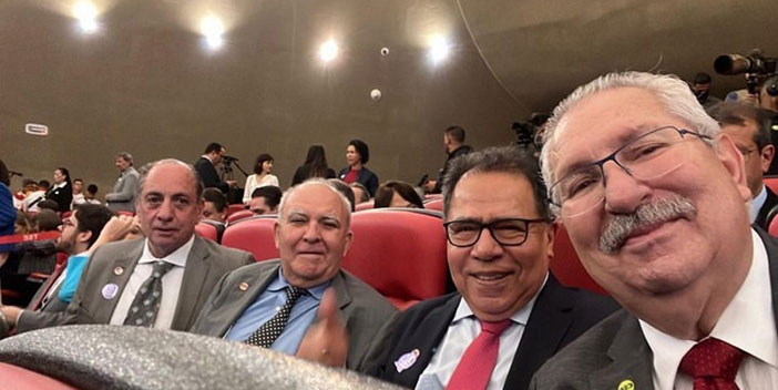 Presidente da UGT participa de diplomação de Lula e Alckmin
